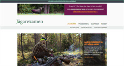 Desktop Screenshot of jagarexamen.org