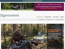 Tablet Screenshot of jagarexamen.org